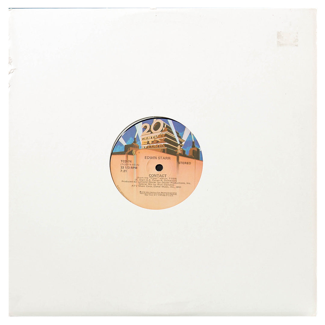 EDWIN STARR - CONTACT | 12" MAXI SINGLE USADO