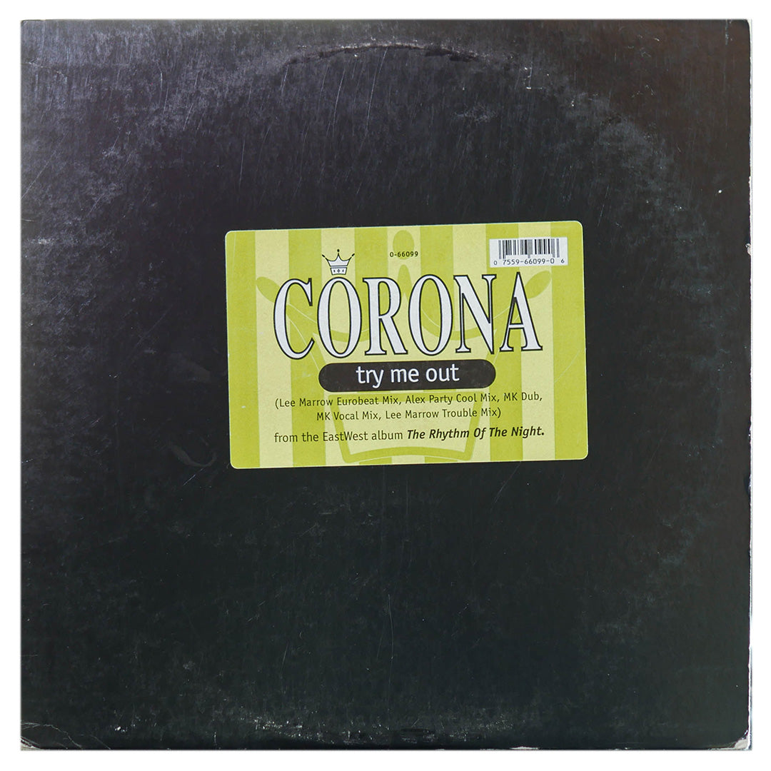 CORONA - TRY ME OUT | 12" MAXI SINGLE USADO