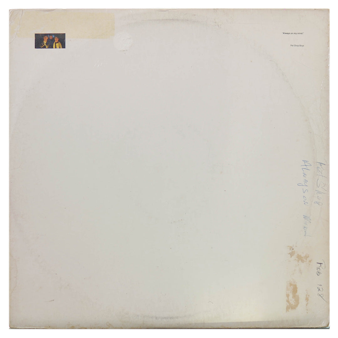 PET SHOP BOYS - ALWAYS ON MY MIND | 12" MAXI SINGLE USADO