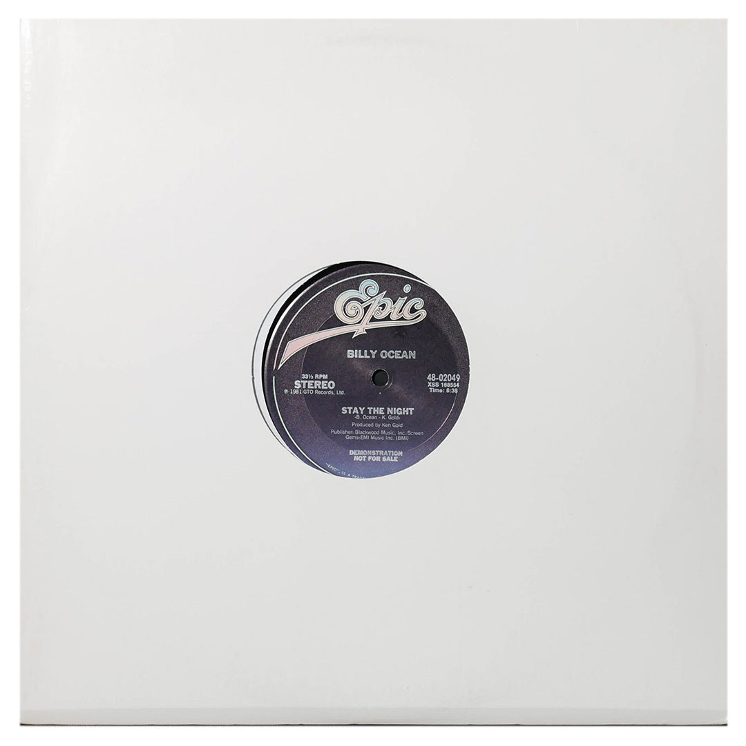 BILLY OCEAN - STAY THE NIGHT | 12" MAXI SINGLE USADO