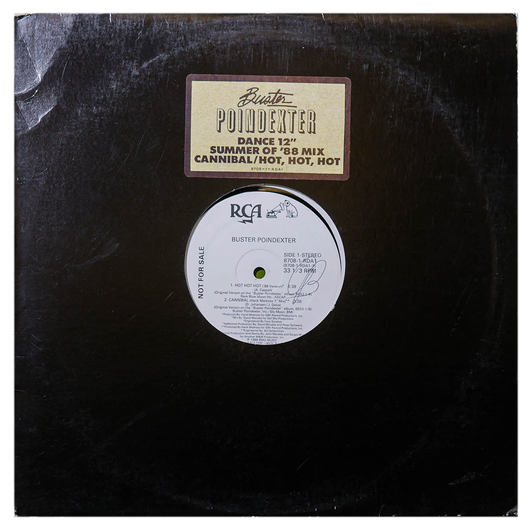 BUSTER POINDEXTER - HOT, HOT, HOT | 12" MAXI SINGLE USADO