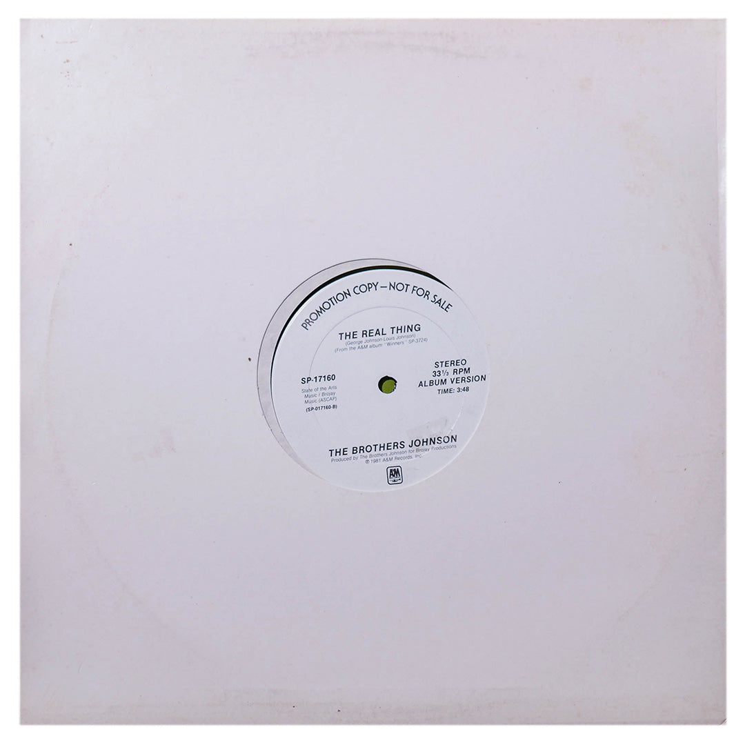 THE BROTHERS JOHNSON - THE REAL THING | 12" MAXI SINGLE USADO