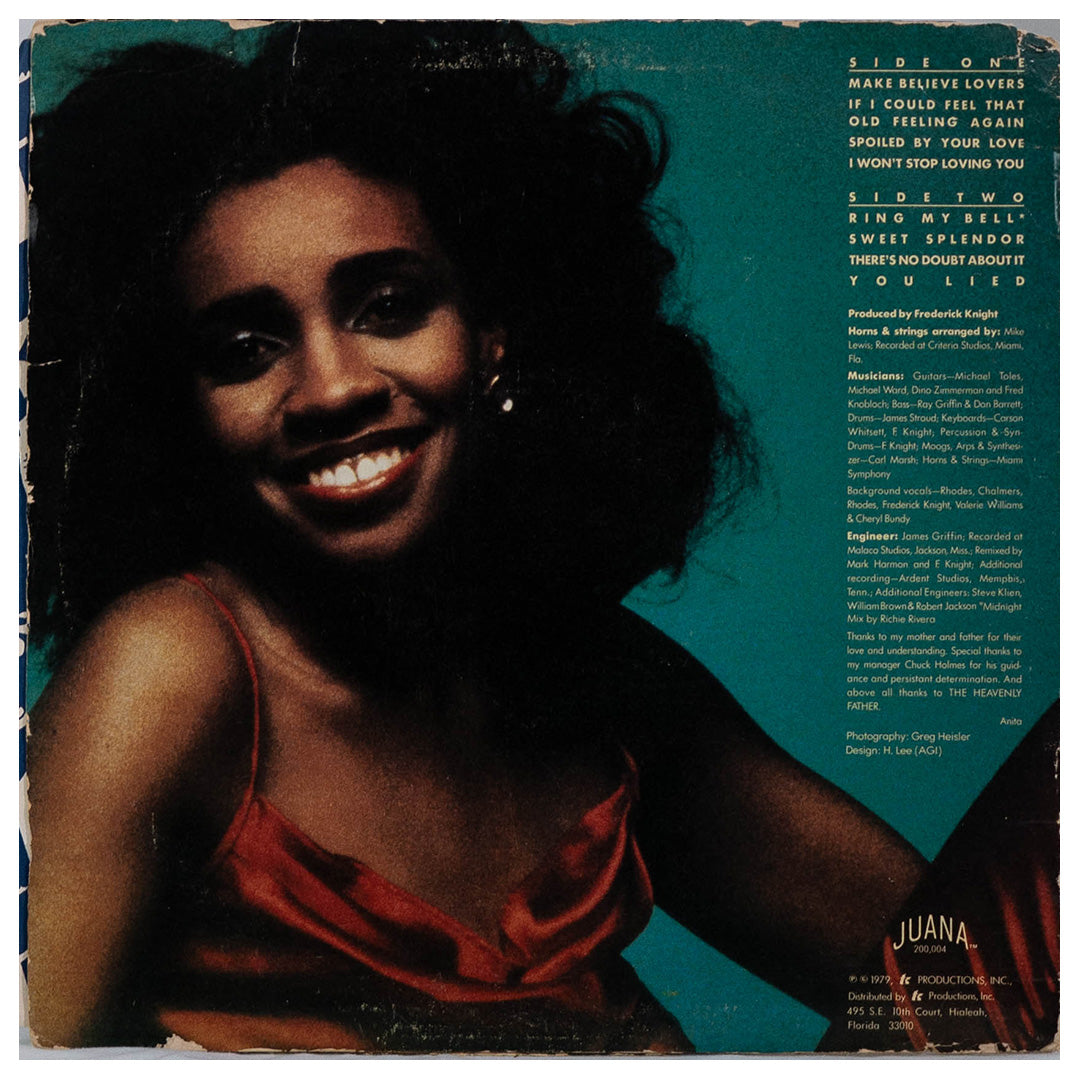 ANITA WARD - SONGS OF LOVE | VINILO USADO