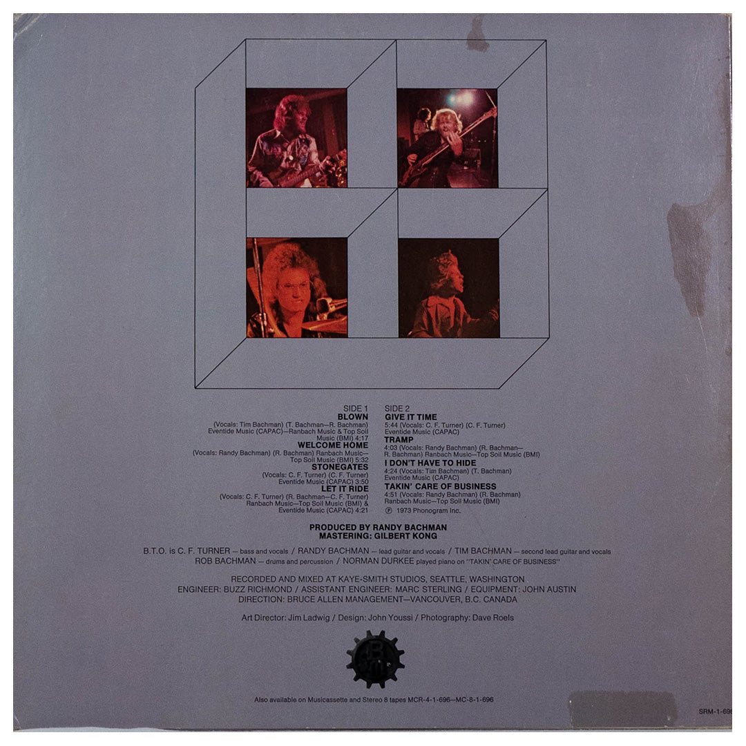 BACHMAN-TURNER OVERDRIVE - BACHMAN-TURNER OVERDRIVE II | VINILO USADO