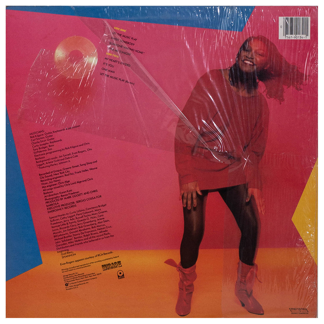SHANNON - LET THE MUSIC PLAY | VINILO USADO
