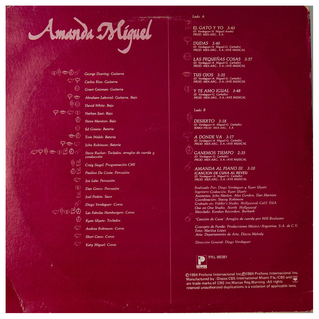AMANDA MIGUEL - EL ULTIMO SONIDO VOL III | VINILO USADO