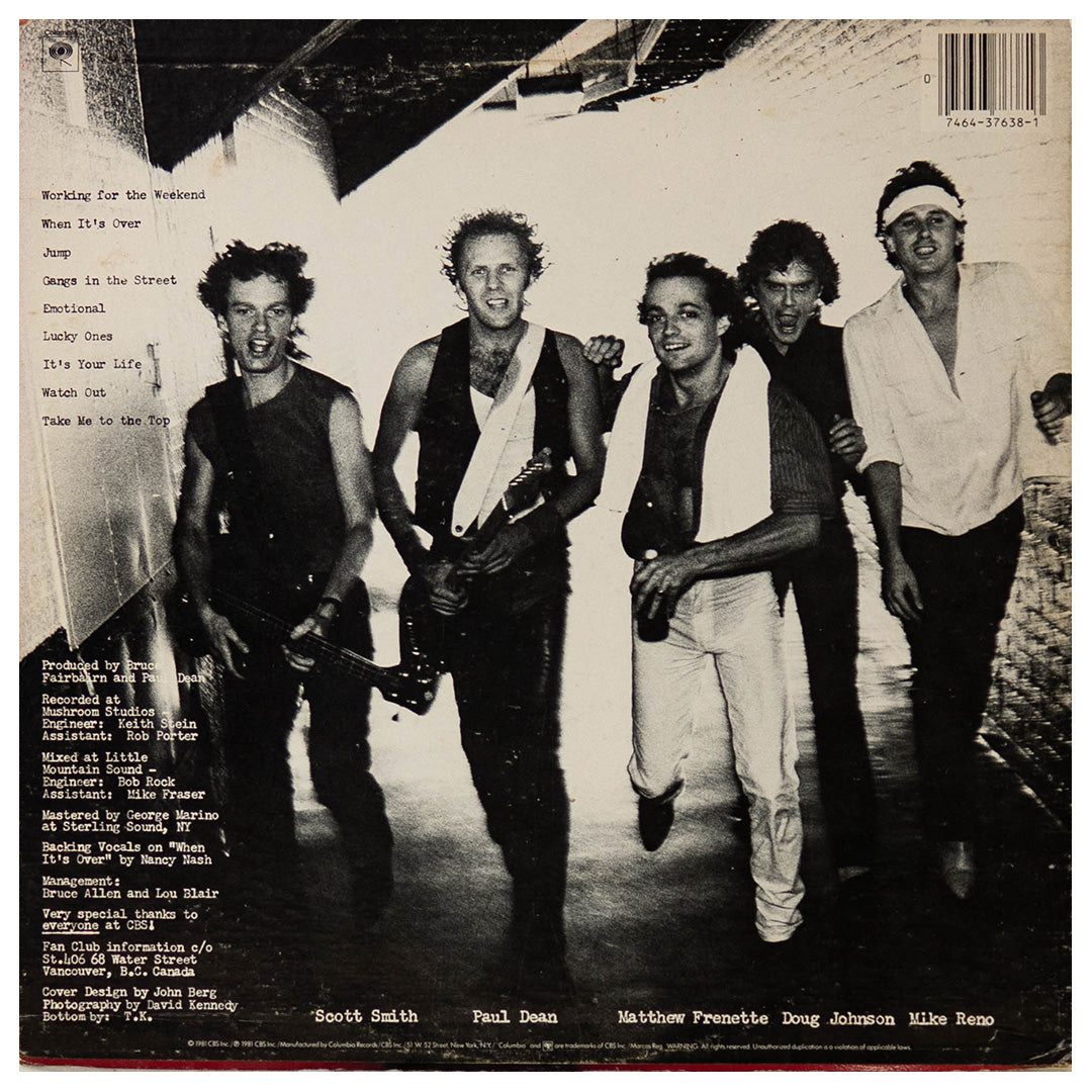 LOVERBOY - GET LUCKY | VINILO USADO