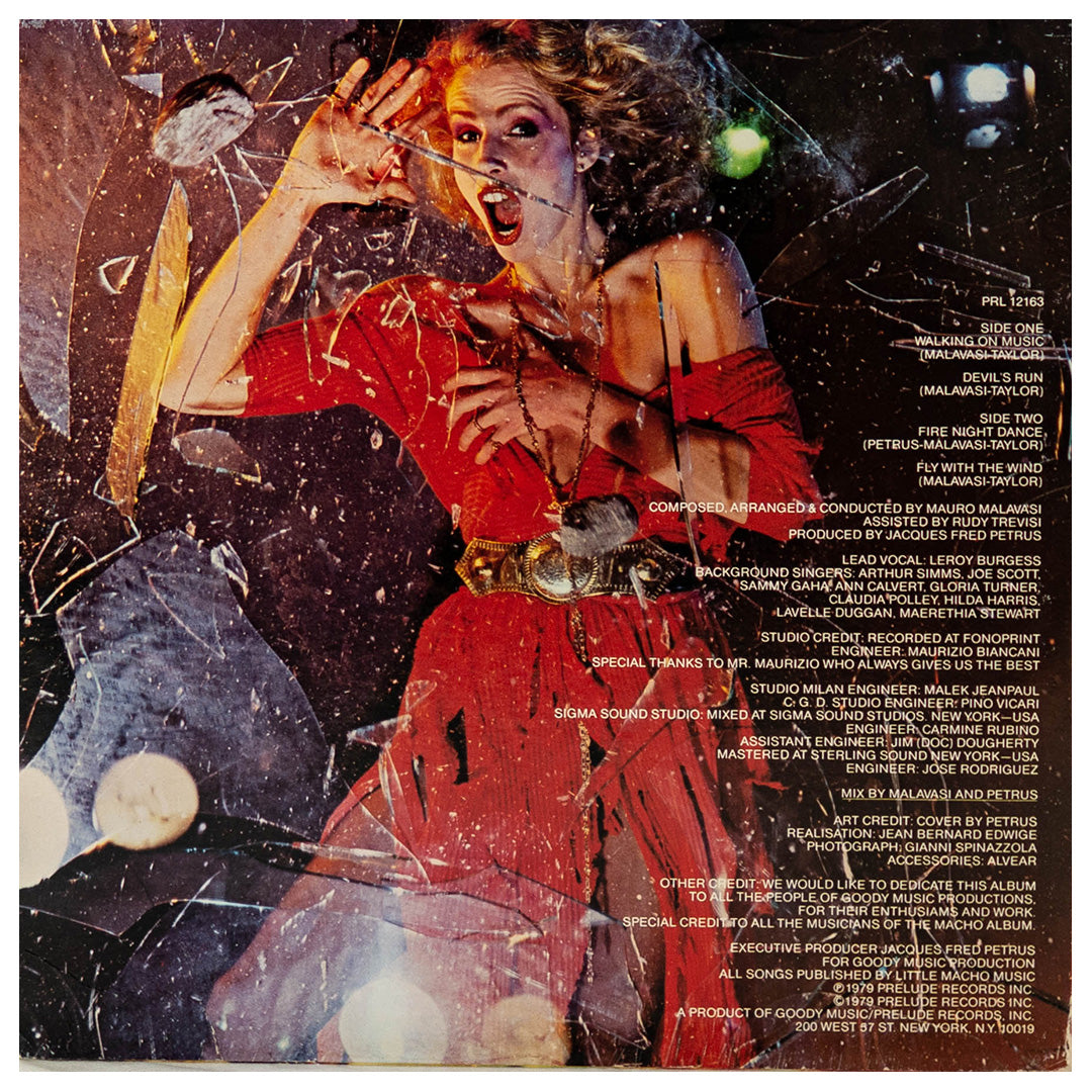 PETER JACQUES BAND - WALKING ON MUSIC/FIRE NIGHT DANCE | VINILO USADO