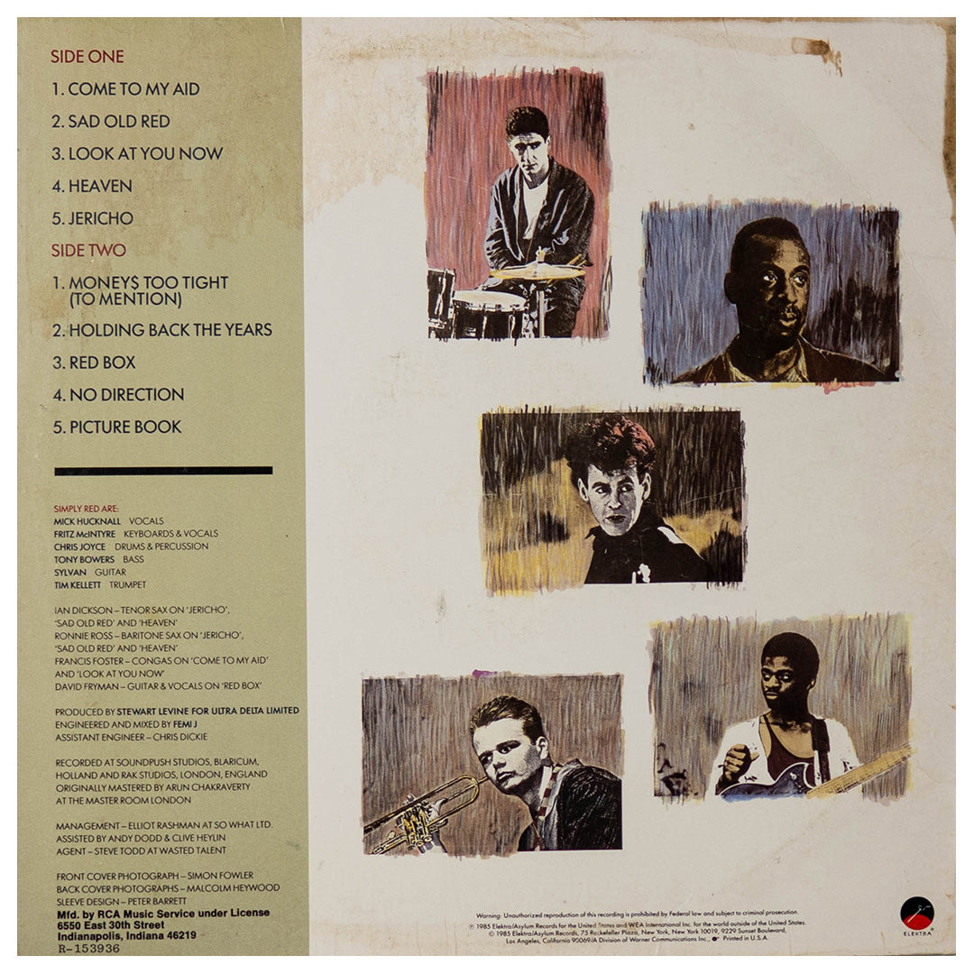 SIMPLY RED - PICTURE BOOK | VINILO USADO