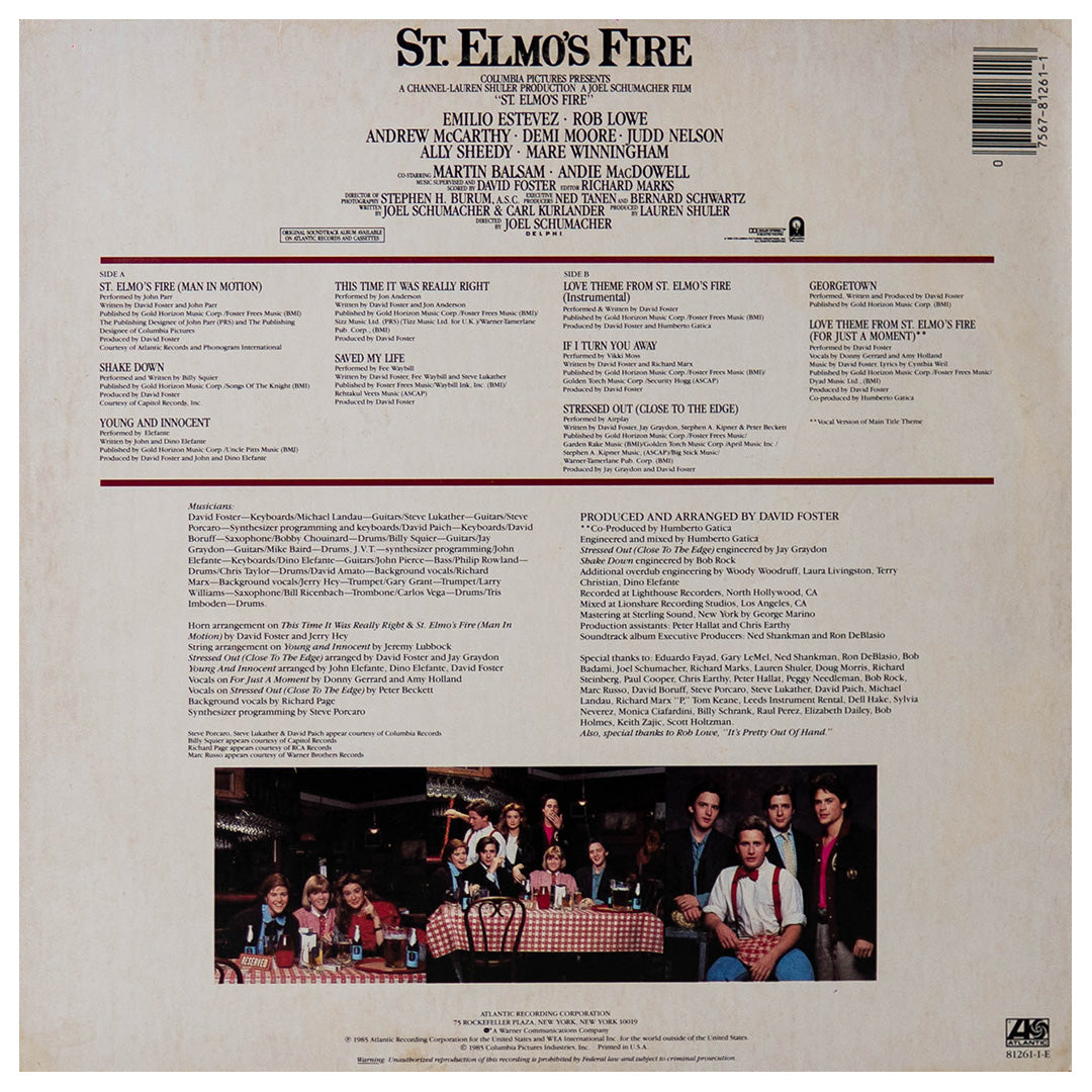 ST. ELMO’S FIRE - O.S.T. | VINILO USADO