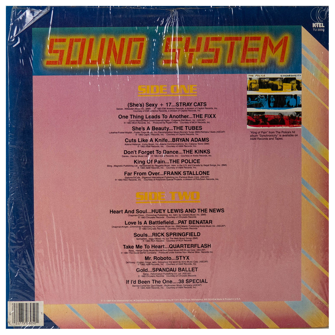 SOUND SYSTEM - TODAY’S TOP HITS | VINILO USADO