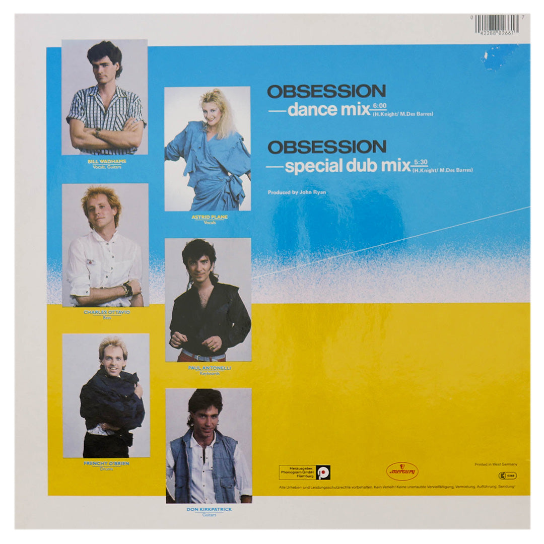 ANIMOTION - OBSESSION | 12" MAXI SINGLE USADO