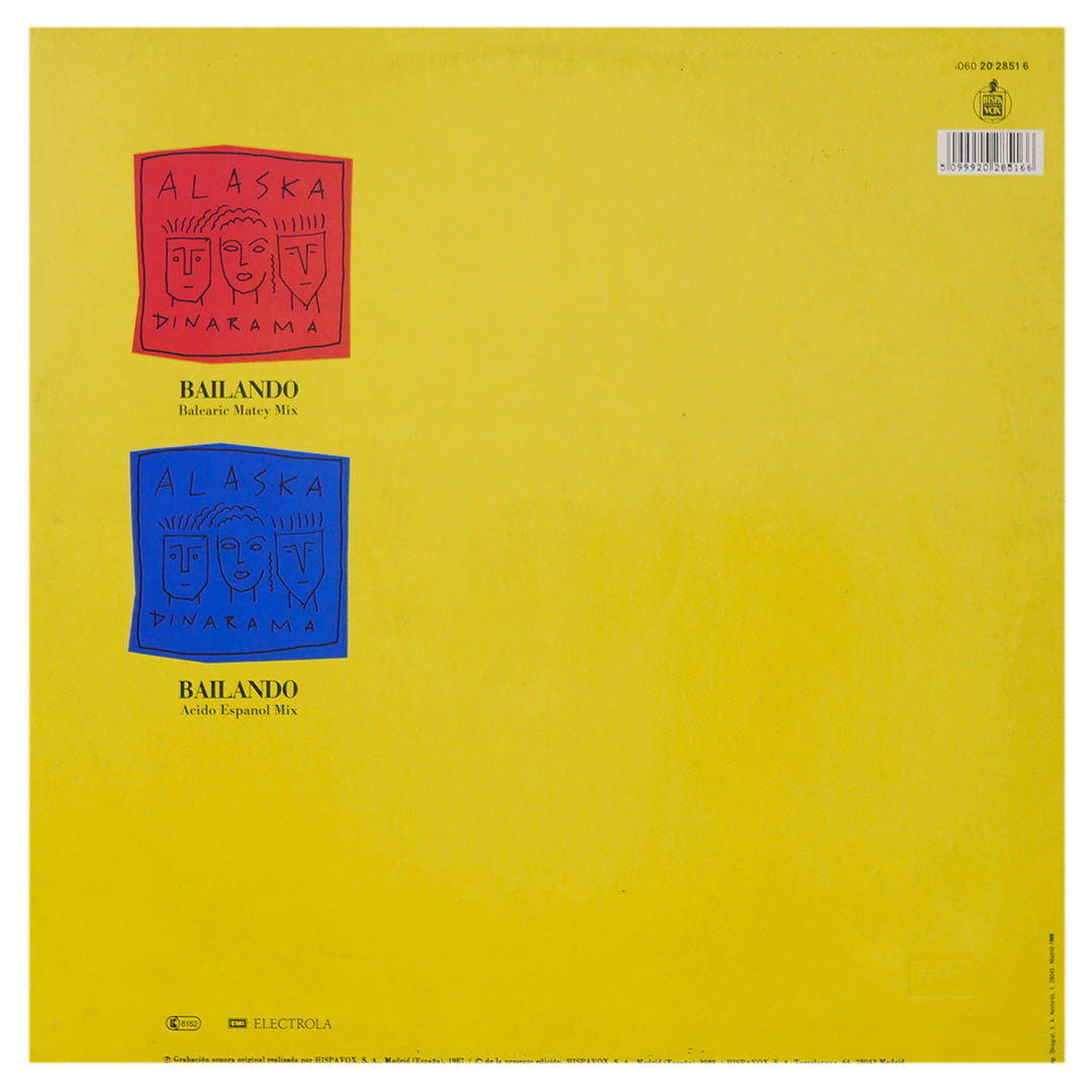 ALASKA Y DINARAMA - BAILANDO | 12" MAXI SINGLE USADO