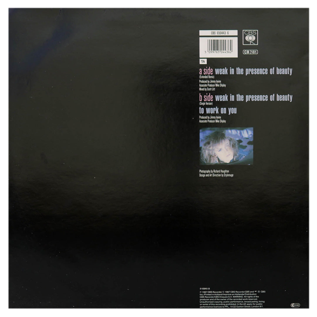 ALISON MOYET - WEAK IN THE PRESENCE OF BEAUTY | 12" MAXI SINGLE USADO