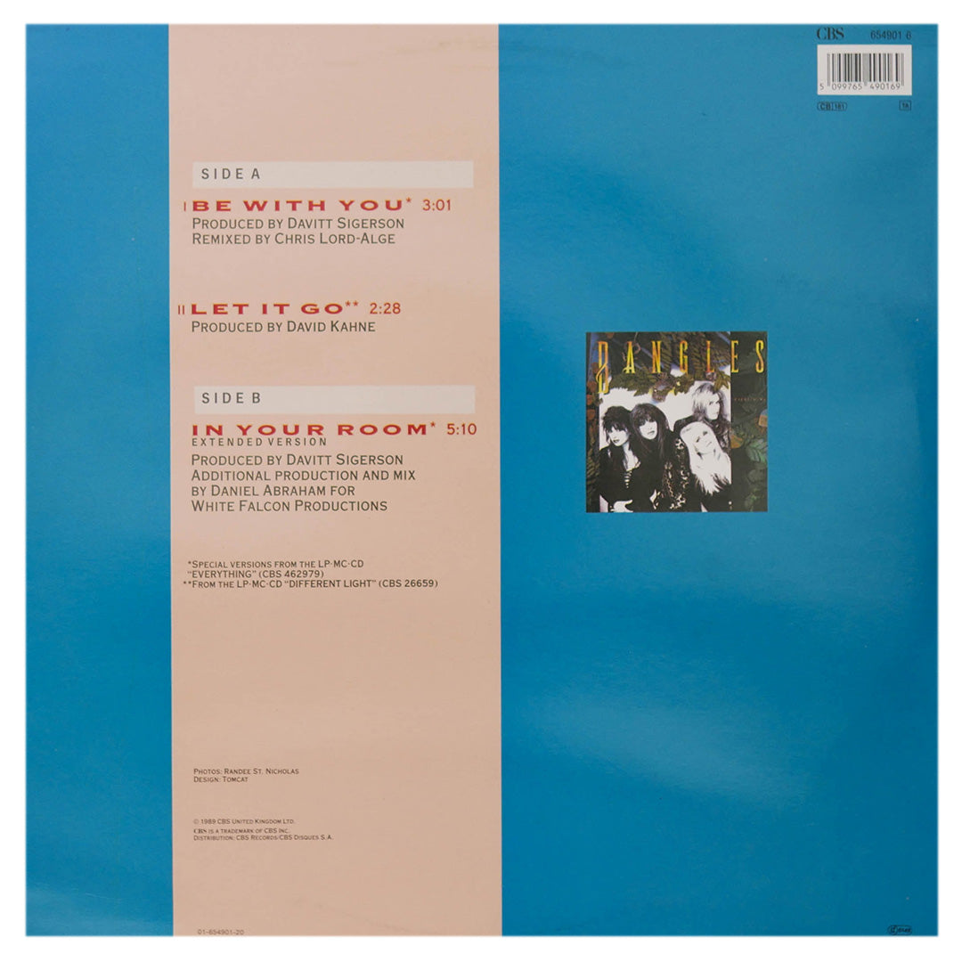BANGLES - BE WITH YOU/IN YOUR ROOM (EXTENDED) | 12" MAXI SINGLE USADO