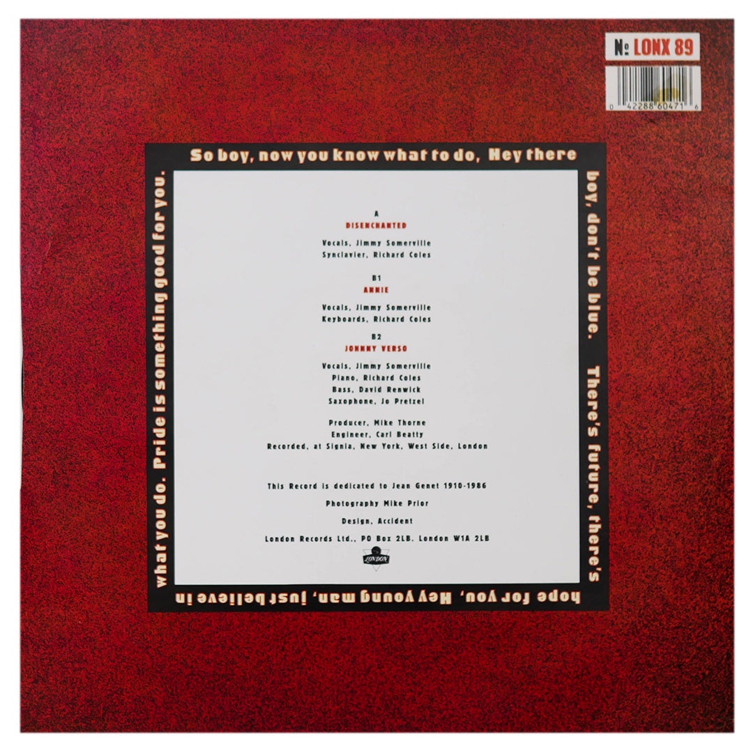 COMMUNARDS - DISENCHANTED | 12" MAXI SINGLE USADO