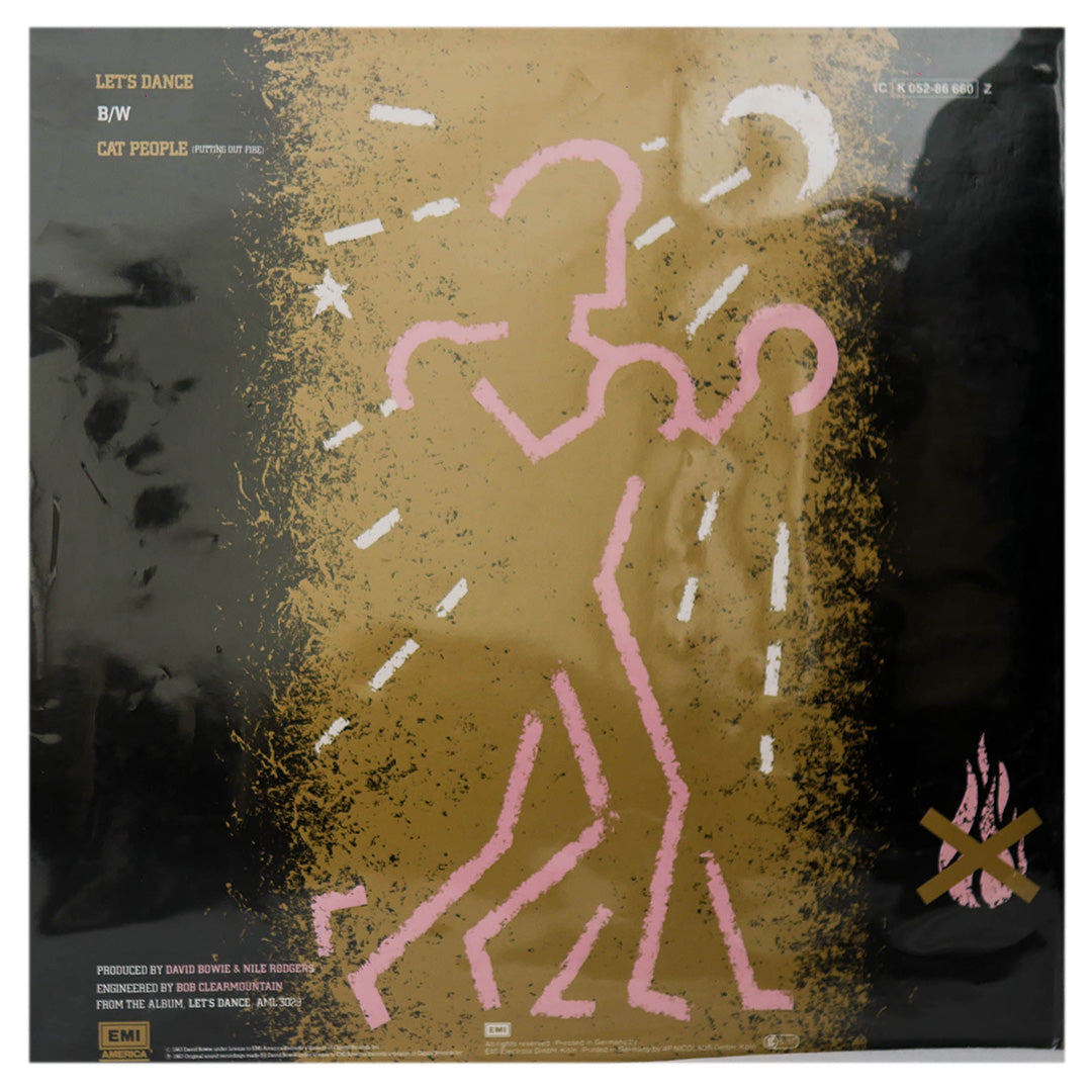 DAVID BOWIE - LET'S DANCE | 12" MAXI SINGLE USADO
