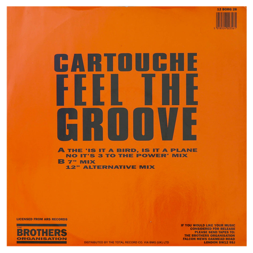 CARTOUCHE - FEEL THE GROOVE | 12" MAXI SINGLE USADO