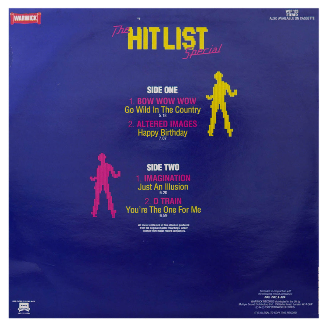 D TRAIN/IMAGINATION - YOU'RE THE ONE FOR ME/JUST AN ILLUSION | 12" MAXI SINGLE USADO
