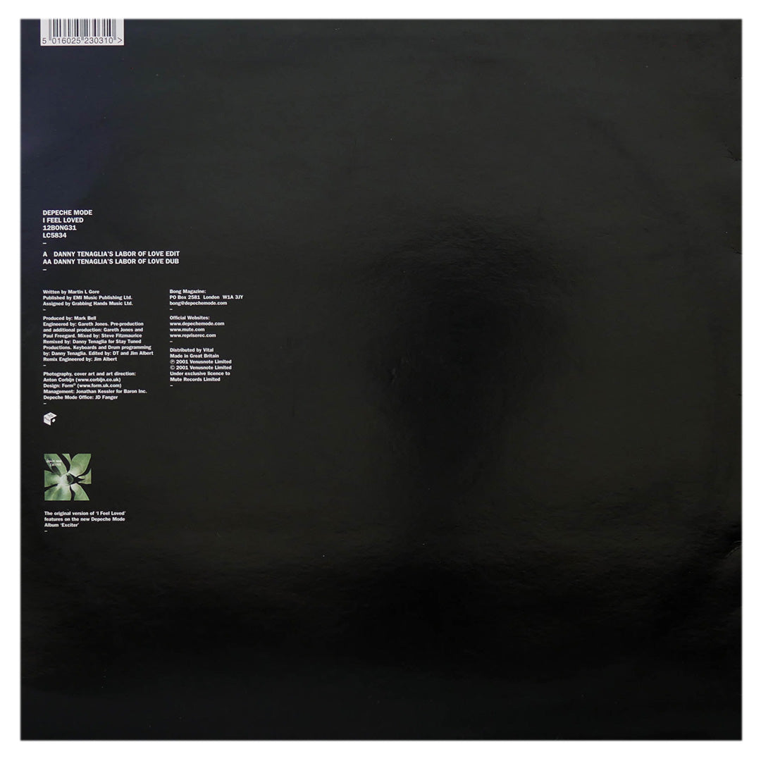 DEPECHE MODE - I FEEL LOVED | 12" MAXI SINGLE USADO