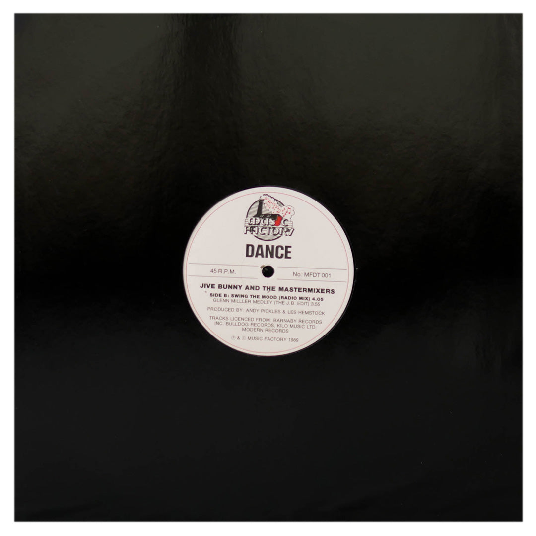JIVE BUNNY & THE MASTERMIXERS - SWING THE MOOD | 12" MAXI SINGLE USADO