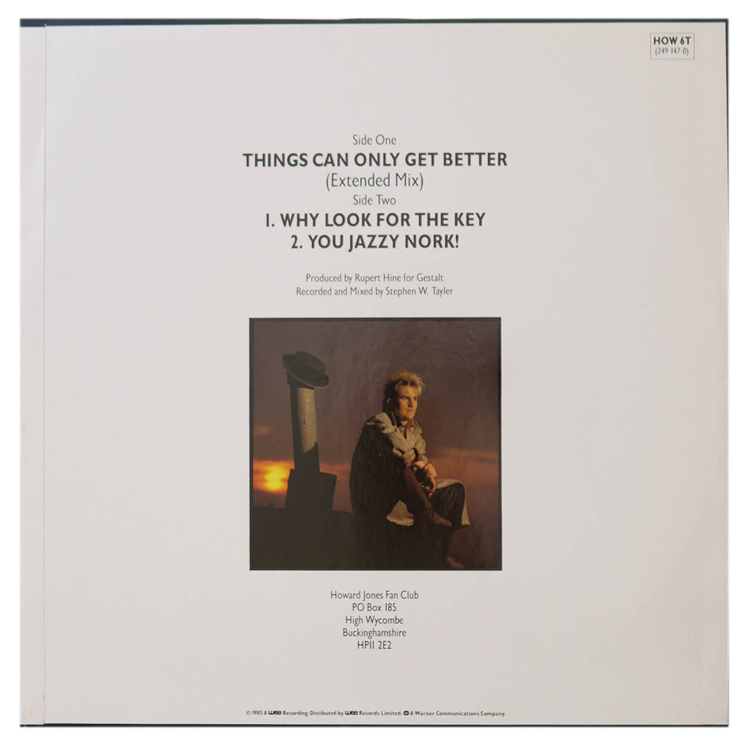 HOWARD JONES - THINGS CAN ONLY GET BETTER | 12" MAXI SINGLE USADO
