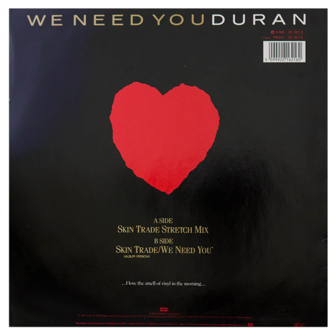 DURAN DURAN - SKIN TRADE | 12" MAXI SINGLE USADO