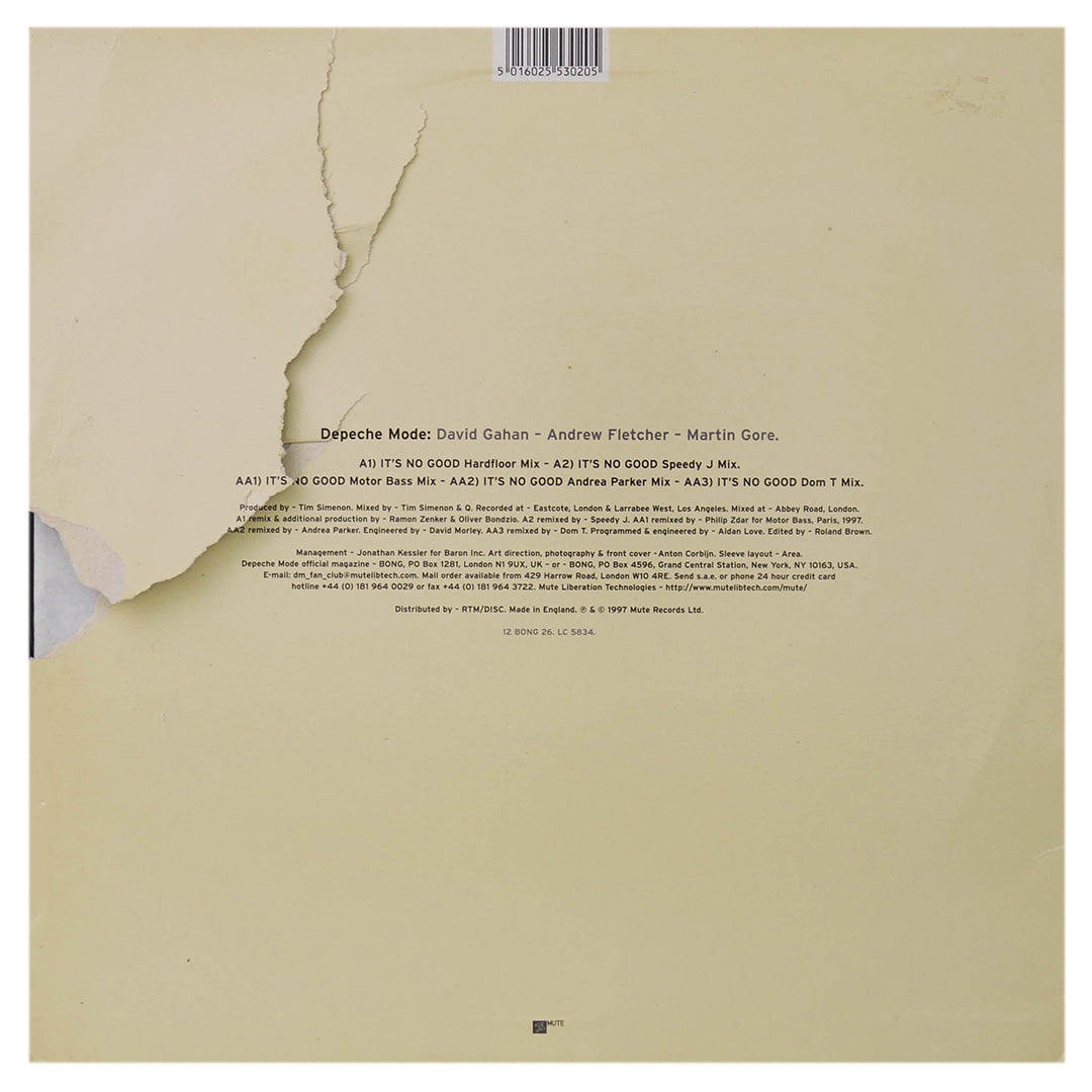 DEPECHE MODE - IT'S NO GOOD | 12" MAXI SINGLE USADO