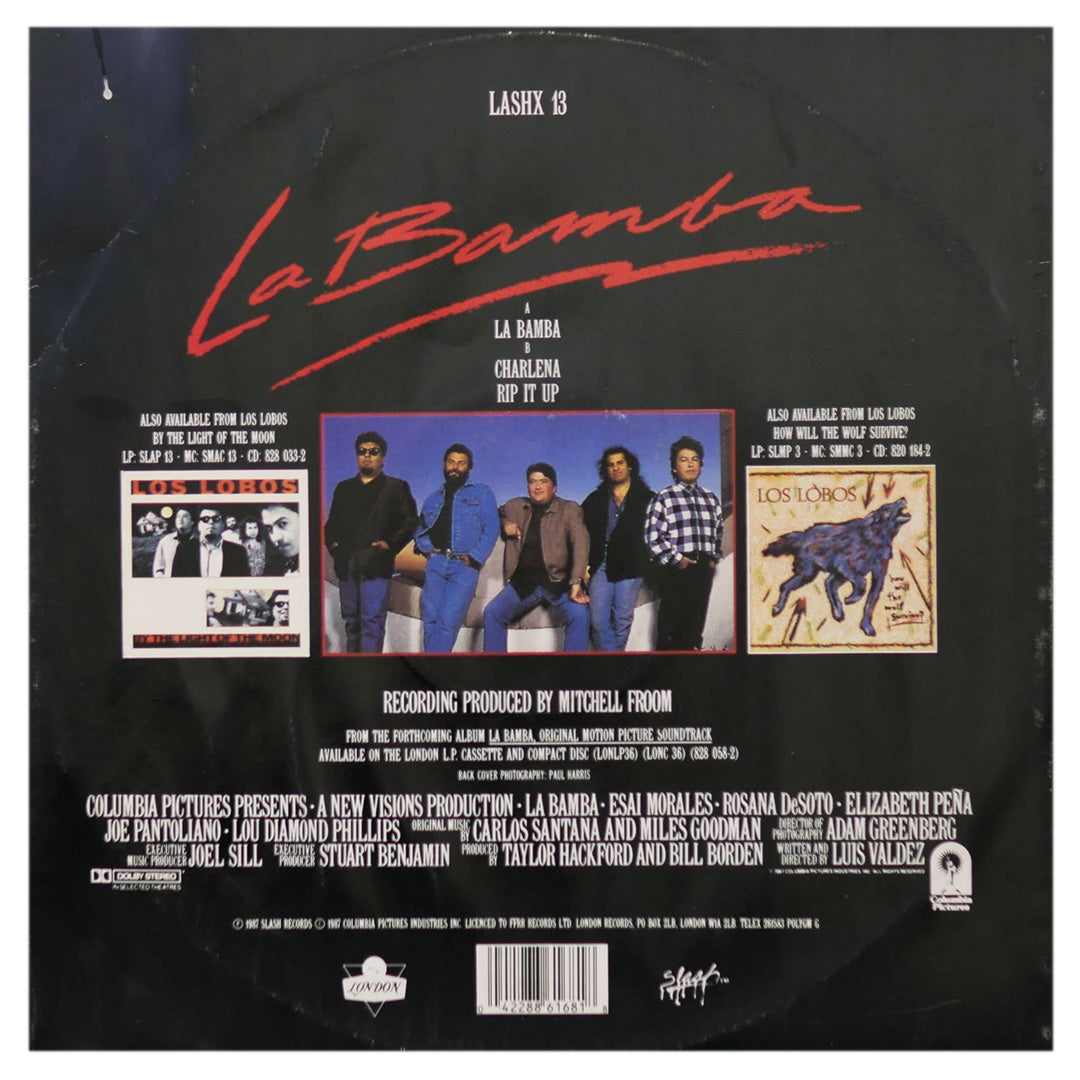 LOS LOBOS - LA BAMBA | 12" MAXI SINGLE USADO