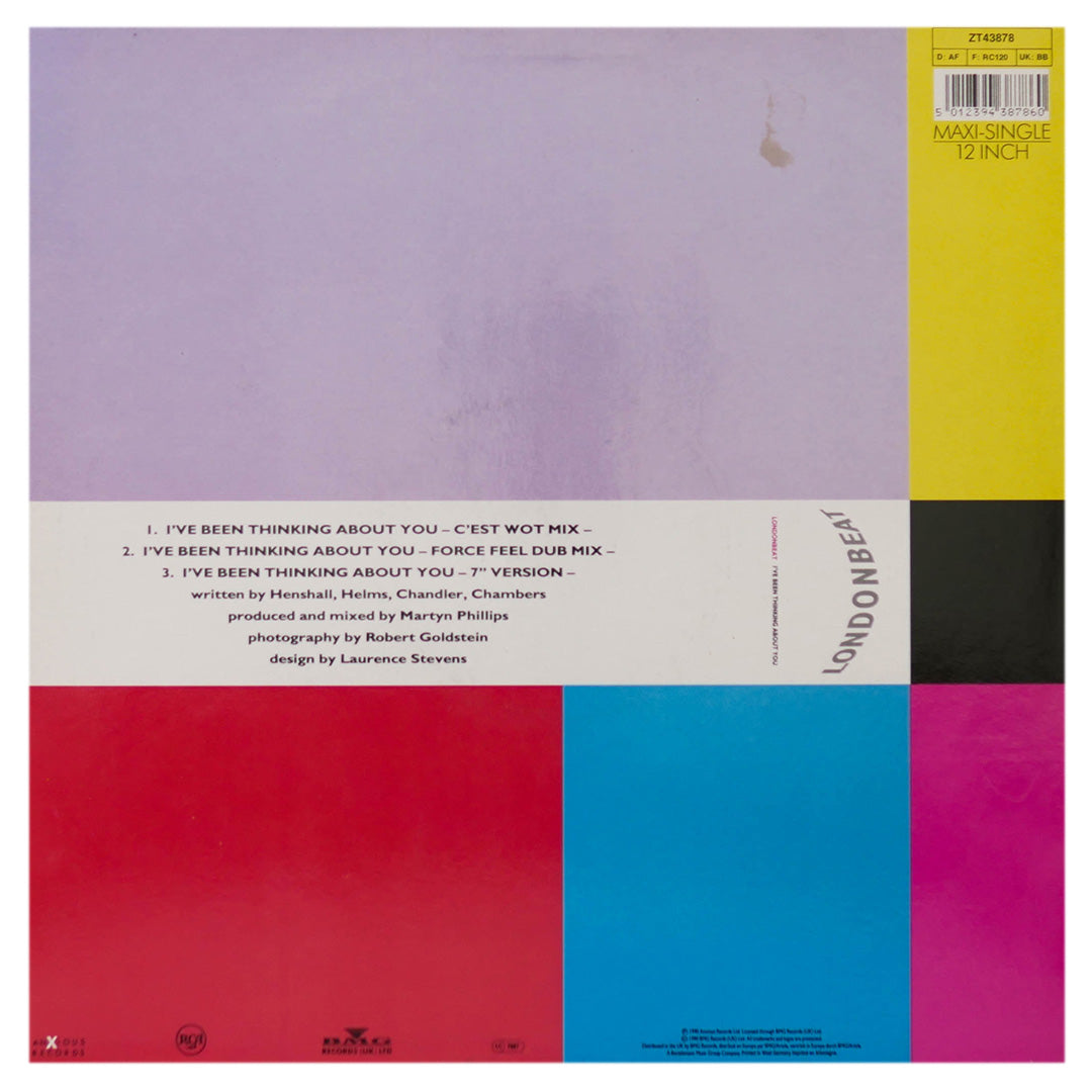 LONDONBEAT - I'VE BEEN THINKING ABOUT YOU | 12" MAXI SINGLE USADO