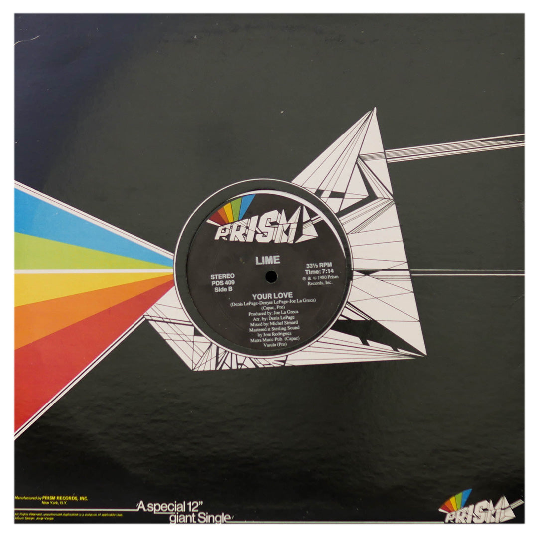 LIME - YOUR LOVE | 12" MAXI SINGLE USADO
