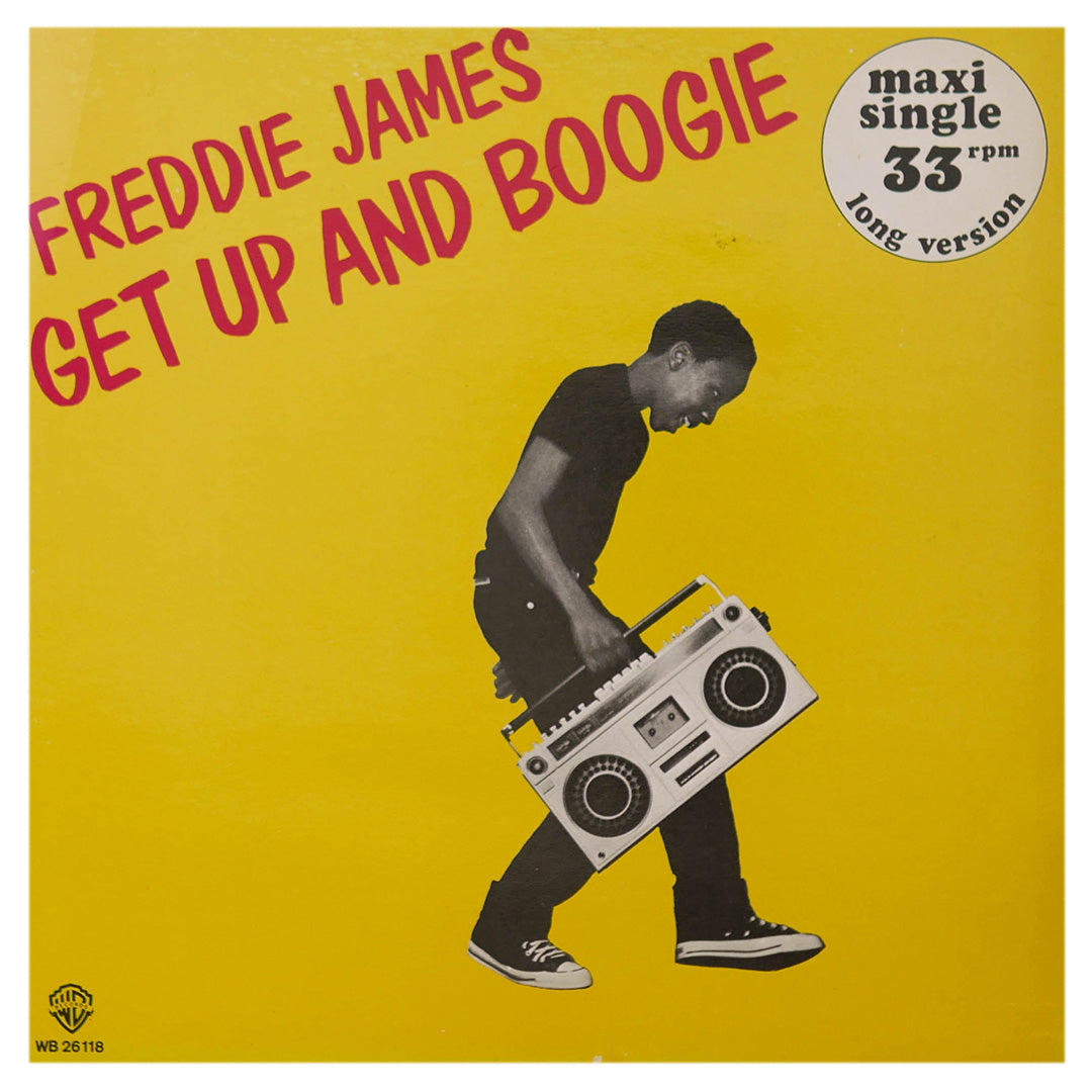 FREDDIE JAMES - GET UP AND BOGGIE | 12" MAXI SINGLE USADO