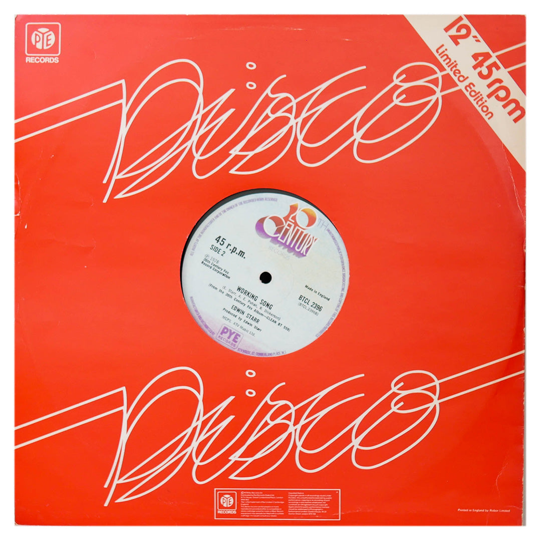 EDWIN STARR - CONTACT | 12" MAXI SINGLE USADO