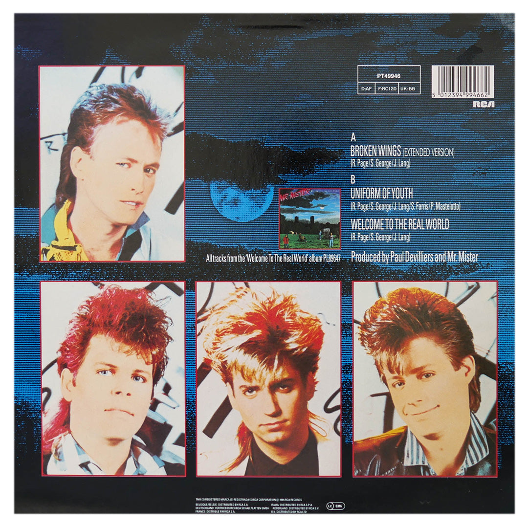MR. MISTER - BROKEN WINGS (EXTENDED) | 12" MAXI SINGLE USADO