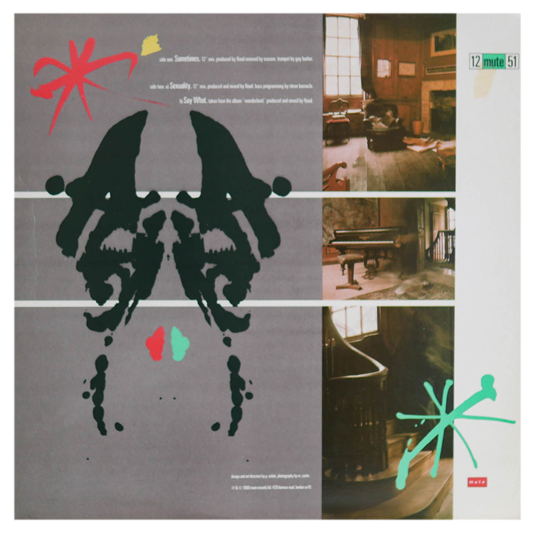 ERASURE - SOMETIMES | 12" MAXI SINGLE USADO