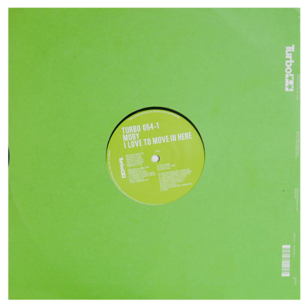 MOBY - I LOVE TO MOVE IN HERE | 12" MAXI SINGLE USADO