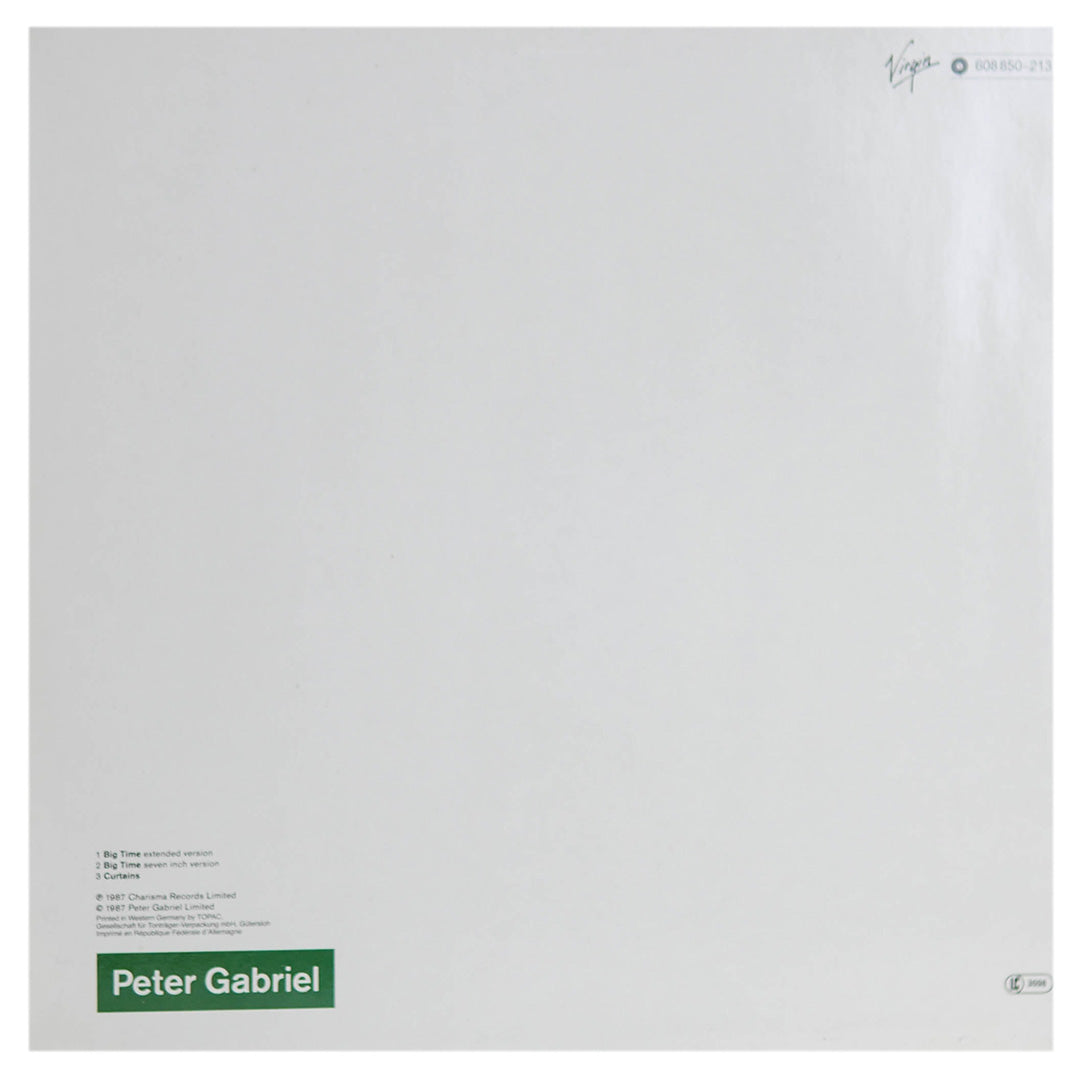 PETER GABRIEL - BIG TIME | 12" MAXI SINGLE USADO