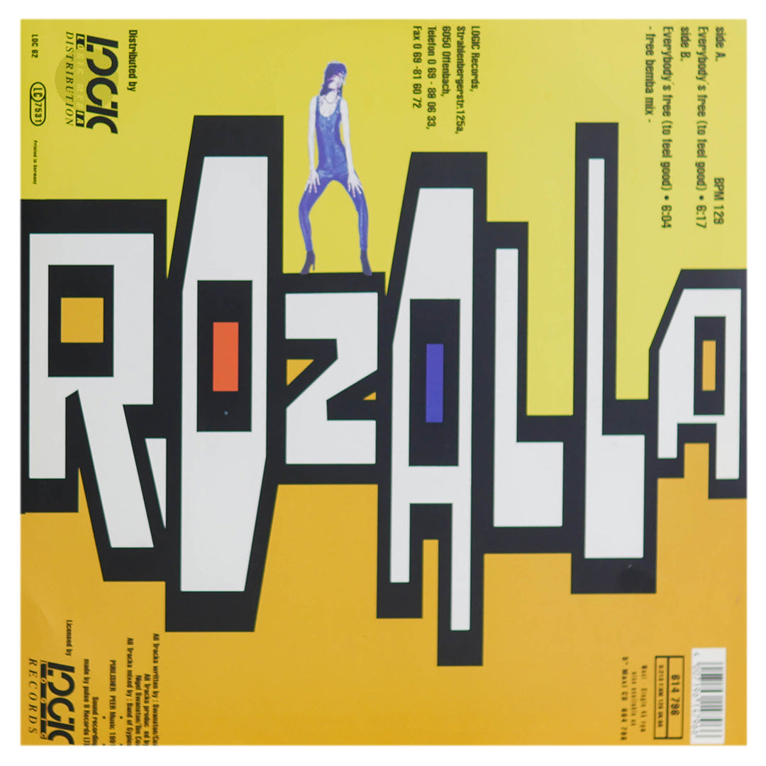 ROZALLA - EVERYBODY'S FREE | 12" MAXI SINGLE USADO