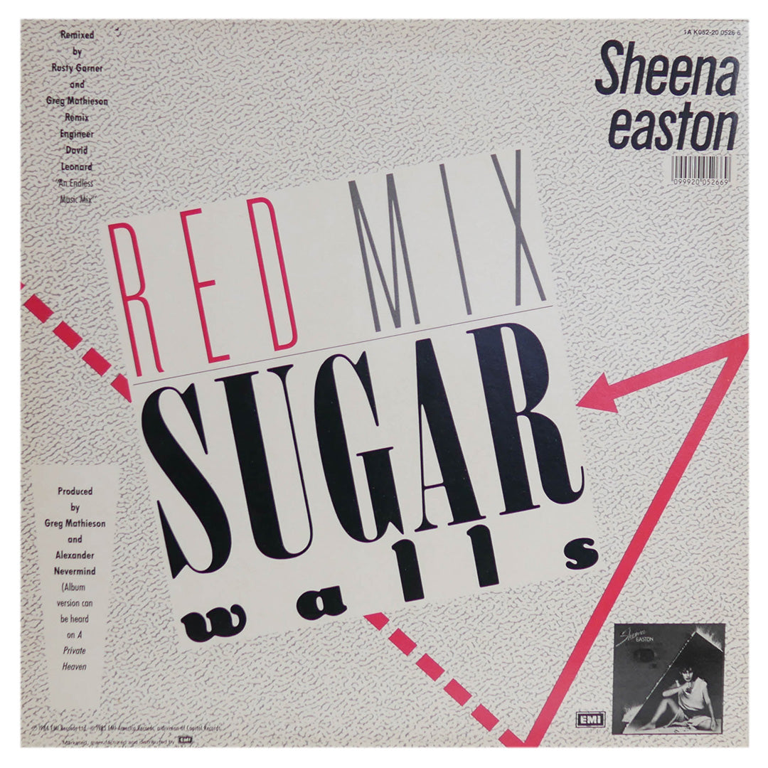 SHEENA EASTON - SUGAR WALLS | 12" MAXI SINGLE USADO