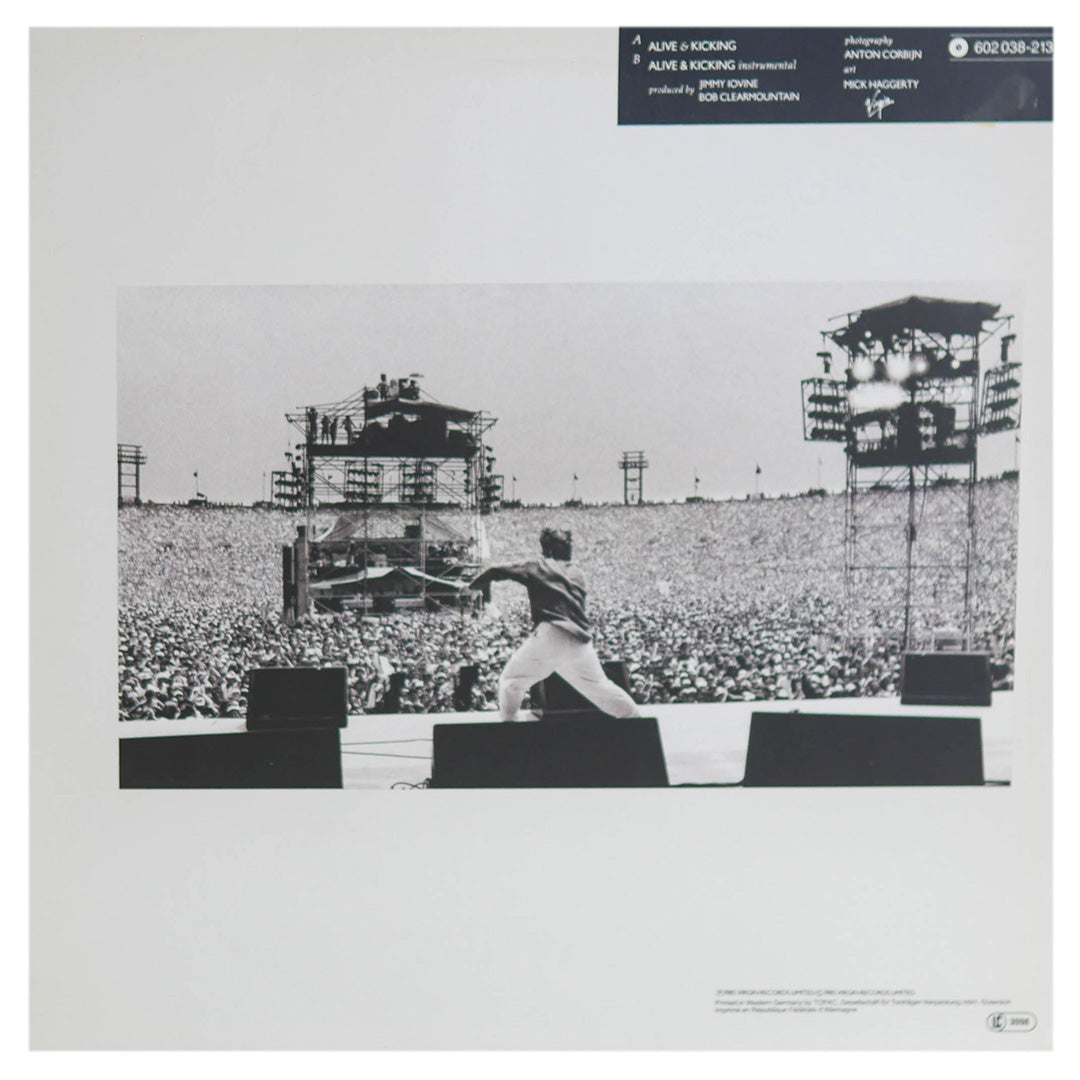 SIMPLE MINDS - ALIVE & KICKING | 12" MAXI SINGLE USADO