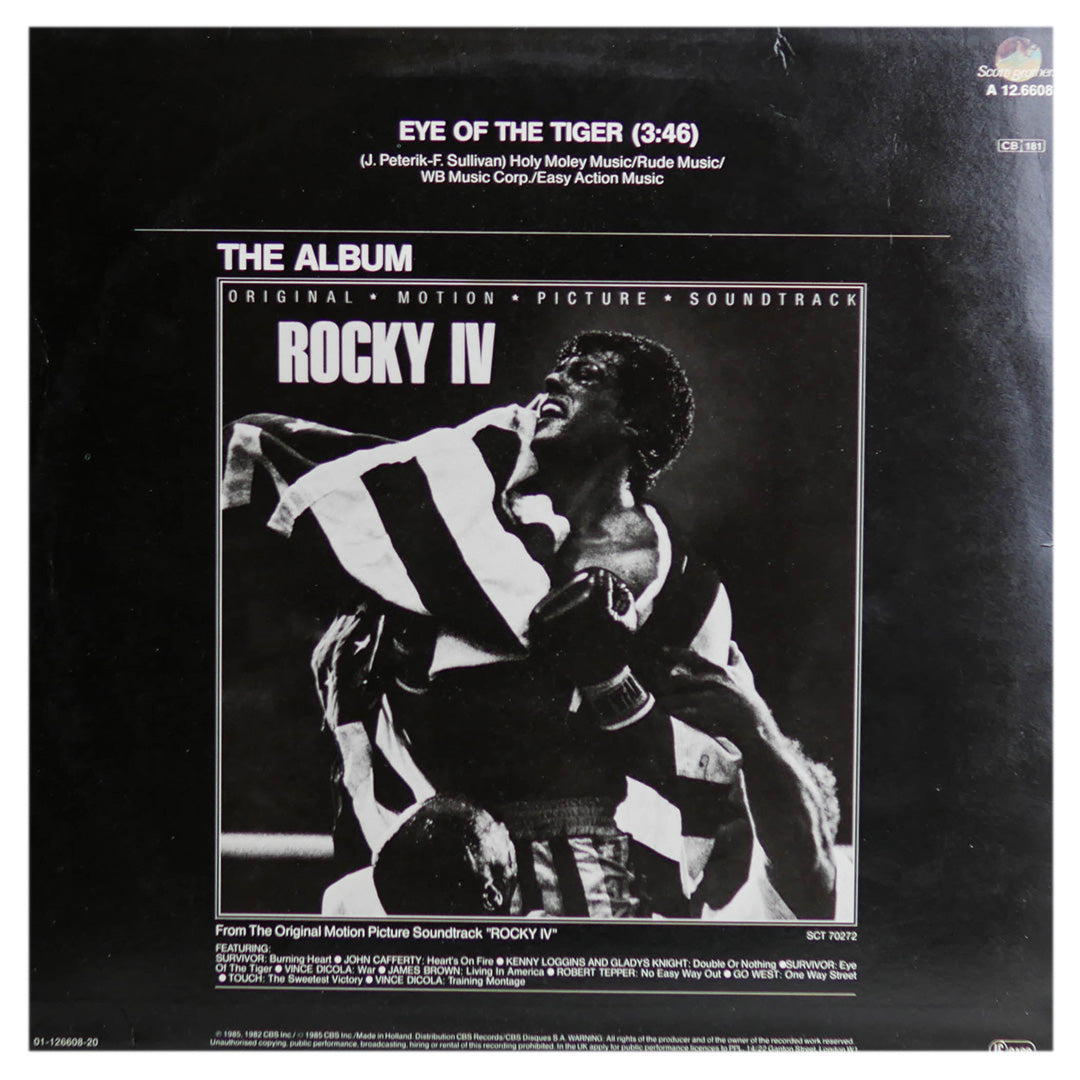 SURVIVOR - EYE OF THE TIGER/BURNING HEART | 12" MAXI SINGLE USADO