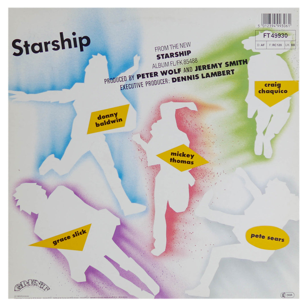 STARSHIP - WE BUILT THIS CITY | 12" MAXI SINGLE USADO