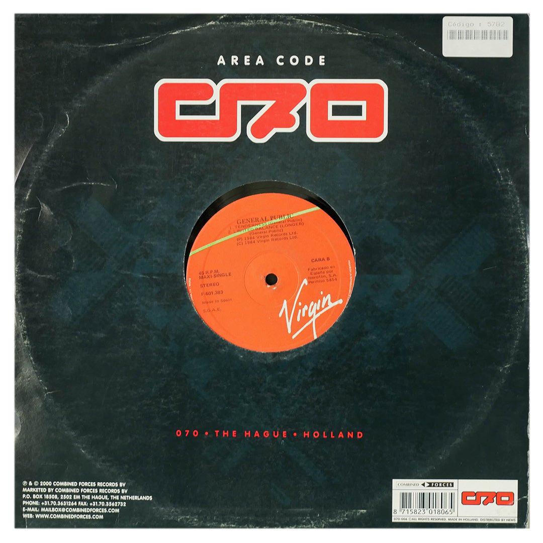 GENERAL PUBLIC - TENDERNESS | 12" MAXI SINGLE USADO