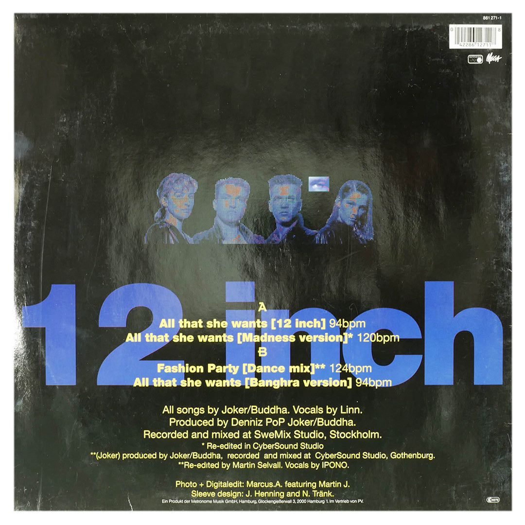 ACE OF BASE - ALL THAT SHE WANTS | 12" MAXI SINGLE USADO