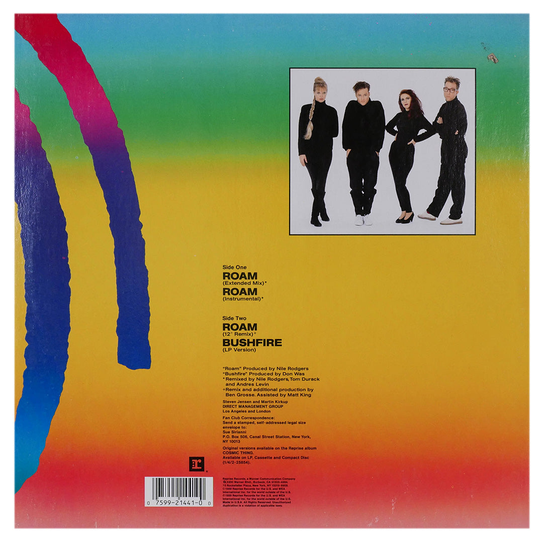 B-52'S - ROAM | 12" MAXI SINGLE USADO