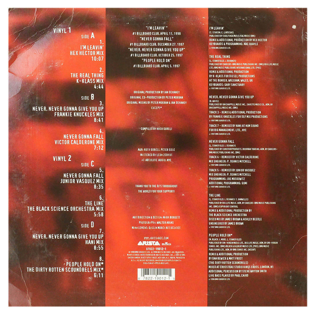 LISA STANSFIELD - THE #1 REMIXES (2LP)(EP) | 12" MAXI SINGLE USADO