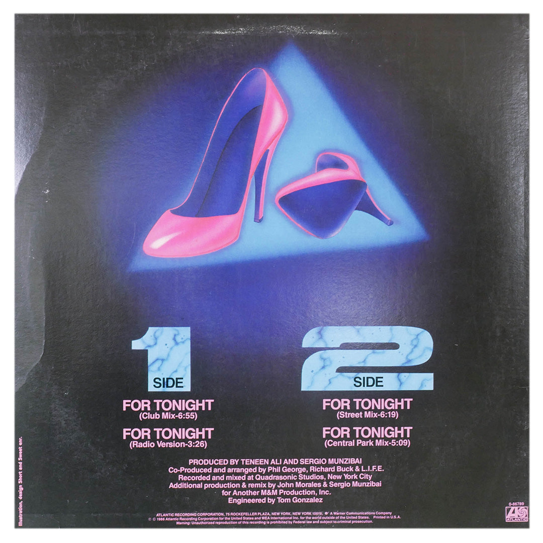 NANCY MARTINEZ - FOR TONIGHT | 12" MAXI SINGLE USADO