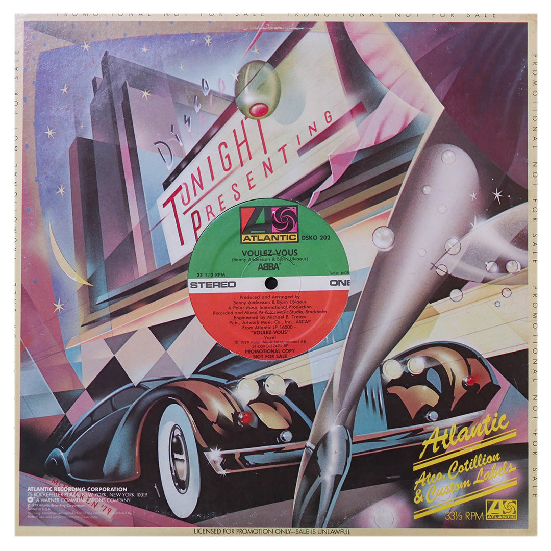 ABBA - VOULEZ-VOUS | 12" MAXI SINGLE USADO