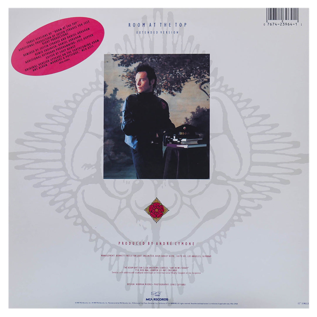 ADAM ANT - ROOM AT THE TOP | 12" MAXI SINGLE USADO