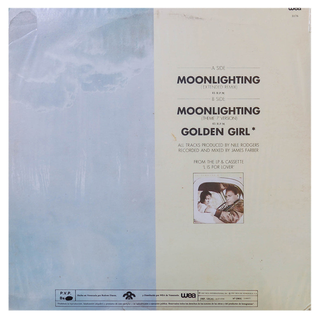 AL JARREAU - MOONLIGHTING (EXTENDED REMIX) | 12" MAXI SINGLE USADO